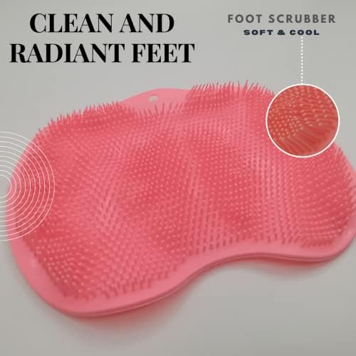 Exfoliating Foot Scrub Brush for Bath and Relaxation - Medium Bristle Hardness - Image 8