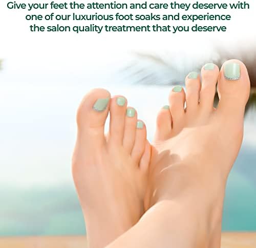 Baking Soda and Vinegar Foot Scrub for Exfoliating Dry, Calloused Skin - 8 oz Jar - Image 5