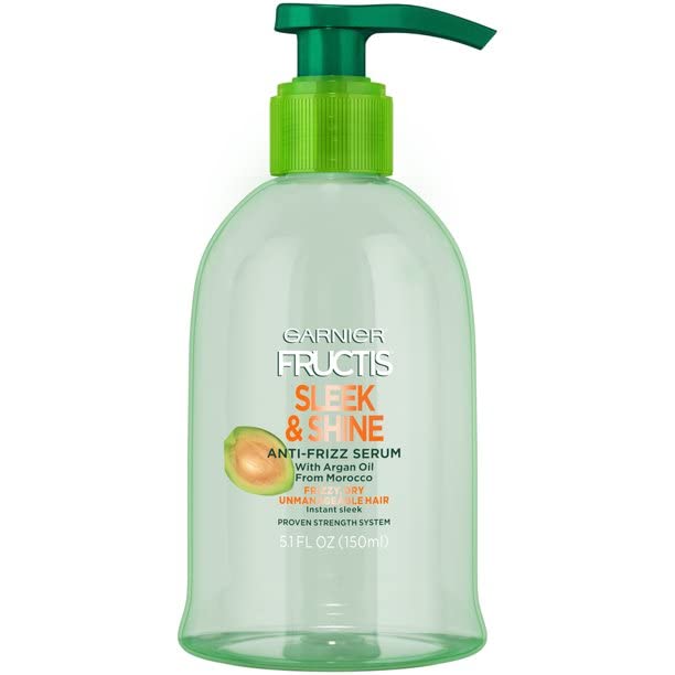 Fructis Sleek & Shine Anti-Frizz Serum 3.4 fl oz