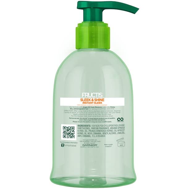 Fructis Sleek & Shine Anti-Frizz Serum 3.4 fl oz - Image 2