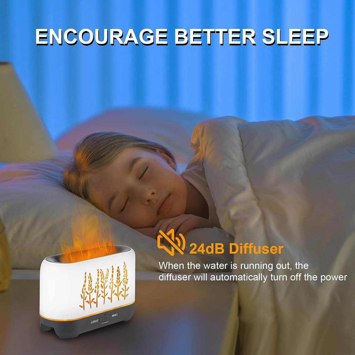 Galaxy Glow Essential Oil Diffuser 300ml Capacity, Cool Mist Humidifier - Image 3