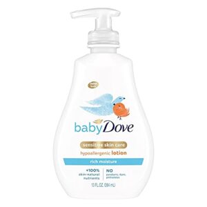Baby Dove Sensitive Skin Gentle Hypoallergenic Body Wash 13 oz