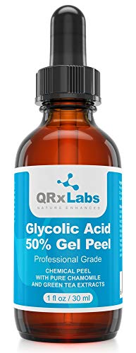 Gerard's 1 oz Glycolic Peel Exfoliating Treatment for Visibly Smoother Skin