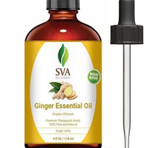 10ml Ginger Essential Oil Aromatherapy Diffuser Blend for Relaxing Moods