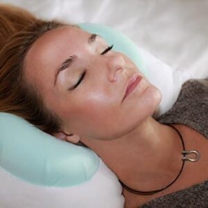Soft Sleeping Head Cradle Pillow for Wrinkle Prevention - Memory Foam