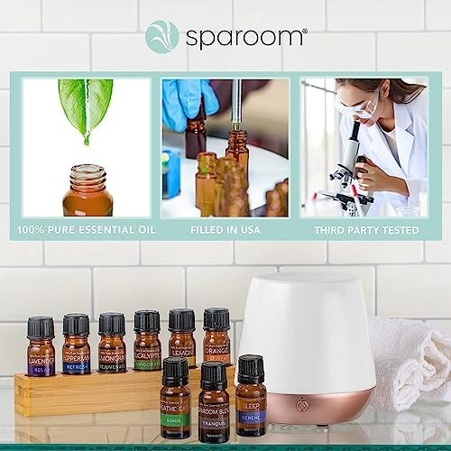 Helix Sparoom 100ml Aromatherapy Oil Diffuser for Home and Office Use - Image 7