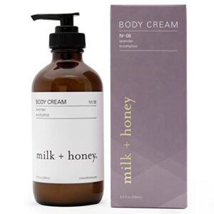 Luxury Honey and Milk Nourishing Body Cream 8 oz