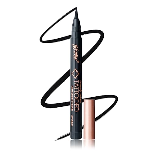 Intense Black Long-Lasting Liquid Eyeliner Pen for Precise Definition