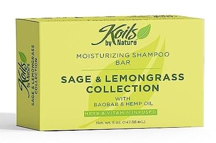 Koils by Nature Sensitive Skin Shampoo 8 oz for Argan Oil Allergies