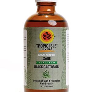 Kuza Naturals 4 oz Black Castor Oil for Healthy Hair and Skin