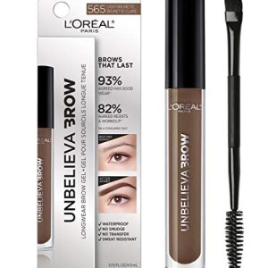 L?Oreal Brow Gel Mascara: Define, shape, and set brows.