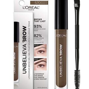 L?Oreal Waterproof Brow Gel: Unbelieva Brow