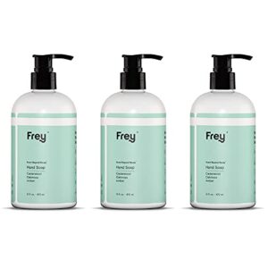 Luxurious and refreshing body wash by Frey.
