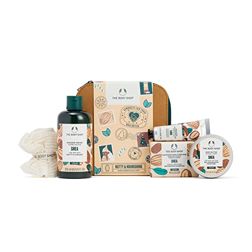 Luxurious body cream set for gifting.