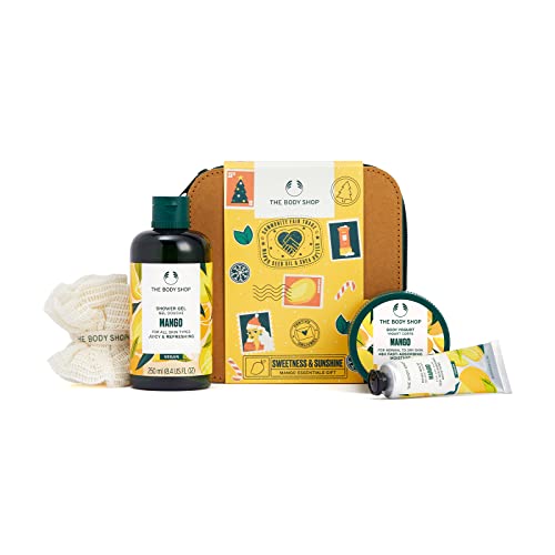 Body Shop Mango Hand Cream and Lip Balm Set 2.5 oz