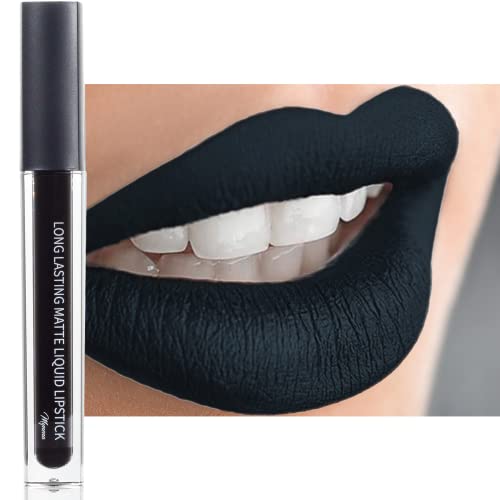 Matte Black Bold Long-Lasting Lip Cream 5ml