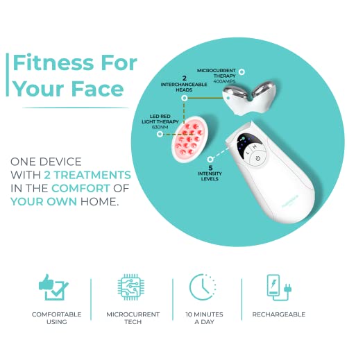 Microcurrent LED Anti-Aging Skin Rejuvenation and Firming Device 3 Speed Settings - Image 4