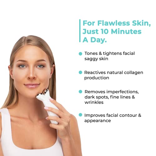 Microcurrent LED Anti-Aging Skin Rejuvenation and Firming Device 3 Speed Settings - Image 6