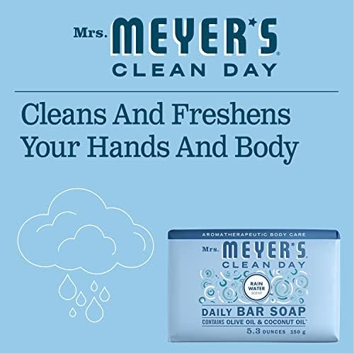 Mrs. Meyer’s Clean Day Lavender Scented Bar Soap 6 oz with Shower Gel - Image 4