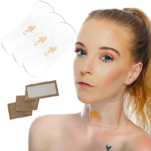Neck iron for reducing wrinkles.