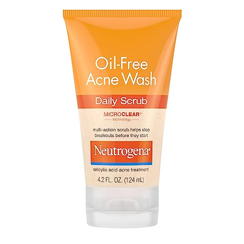 Neutrogena Body Clear Acne Scrub 8 oz Tube for Smooth Skin