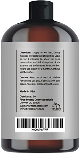 Nourishing 12 oz Regrowth Shampoo with Argan Oil for Thinning Hair - Image 4