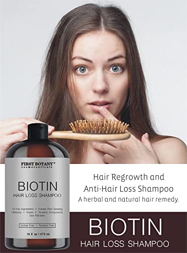 Nourishing 12 oz Regrowth Shampoo with Argan Oil for Thinning Hair - Image 5