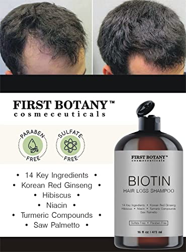 Nourishing 12 oz Regrowth Shampoo with Argan Oil for Thinning Hair - Image 3