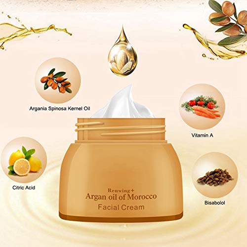Nourishing Argan Oil Face Moisturizer for Healthy Skin Glow 50ml - Image 2