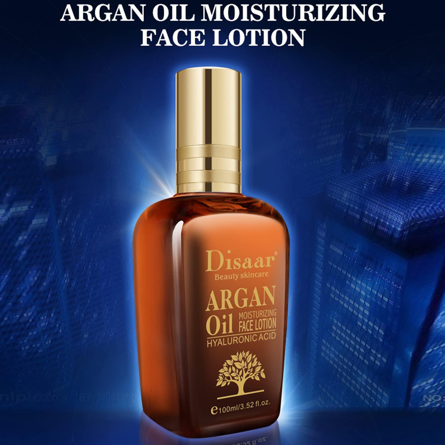 Nourishing Argan Oil Face Lotion 8 oz Hydrating Moisturizer for All Skin Types - Image 4