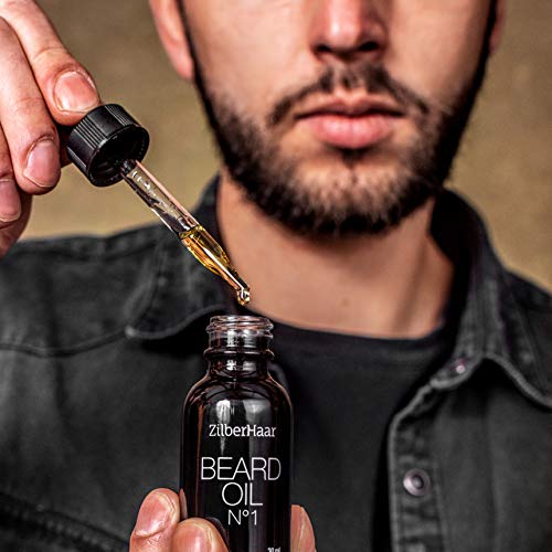 Nourishing Jojoba and Argan Oil Beard Oil 1 oz for Softer Facial Hair - Image 2