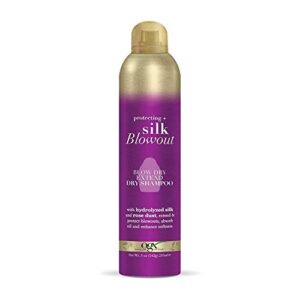 OGX Argan Oil Dry Shampoo 5.5 oz for Instant Hair Refresh and Oil Absorption