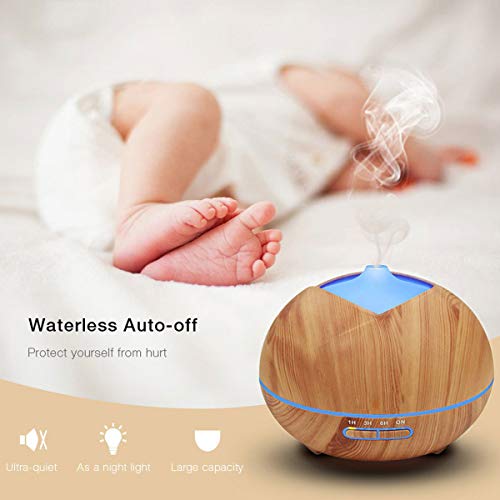 Olivetech 400ml Cool Mist Aroma Diffuser Humidifier for Home and Office New - Image 5