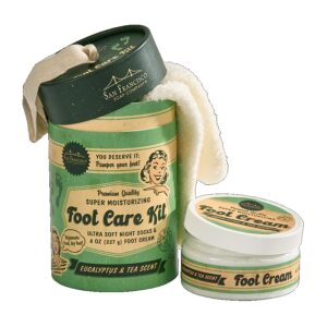 Organic Foot Cream Set 2 Pack Soothing and Moisturizing for Dry Cracked Heels