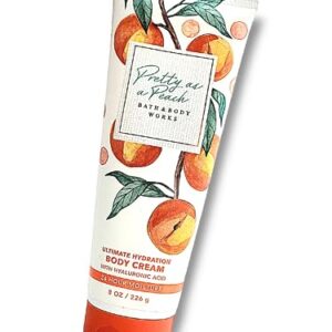 Bath & Body Works 8 oz Peach Paradise Scented Hydrating Body Cream