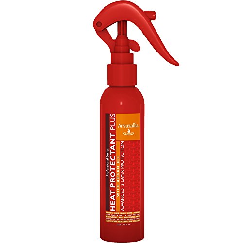 Argan Oil Heat Protectant Spray for Damaged Hair 8oz