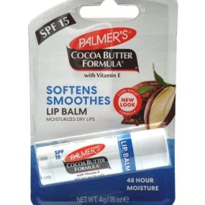 Protects lips with SPF15 in hydrating balm.