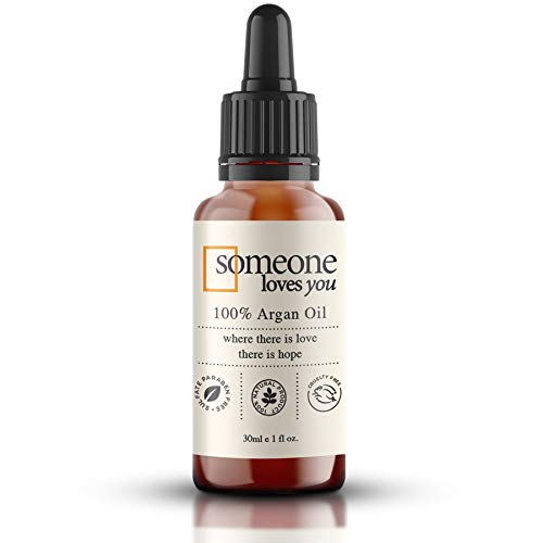 Pure Moroccan Argan Oil 4 oz Bottle for Skin and Hair, Cold-Pressed