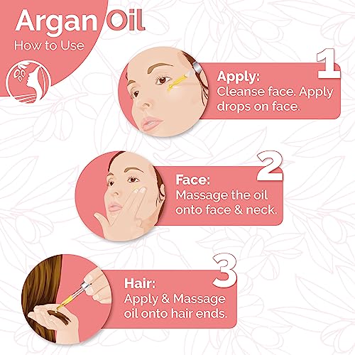 Luxurious Rose-Infused Argan Oil 100ml for Radiant Skin and Nourished Hair - Image 5