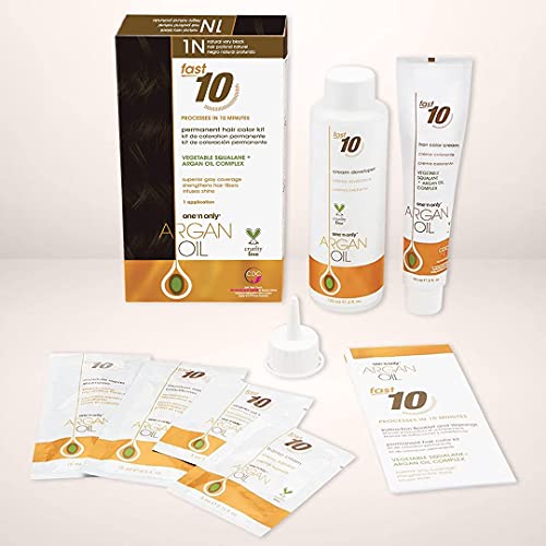 Sally's Argan Oil Permanent Hair Dye 30ml Dark Brown - Image 5