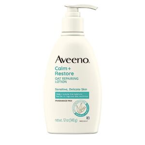 Gentle Sensitive Skin Soothing Body Cream 12 oz for Dryness Relief