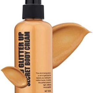 Gleaming Sparkle Shimmer Body Cream 8oz for Radiant Skin