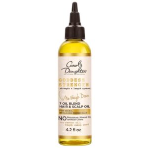 Soothe Itchy Scalp with Black Castor Oil