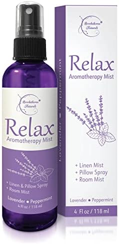Soothing Tea Tree Oil Pillow Spray for Relaxation and Sleep, 8 oz Bottle