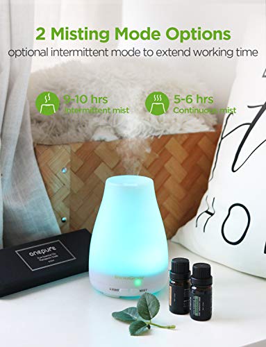 Sparoom 100ml Pure Mist Essential Oil Diffuser for Aromatherapy and Relaxation - Image 3