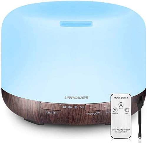 Sparoom 100ml Ultrasonic Essential Oil Diffuser for Aromatherapy Use