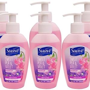 Suave Sweet Pea Body Wash for Smooth Skin