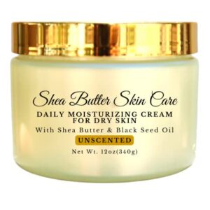 Unscented Natural Foot Cream for Dry Skin, 4 oz, Moisturizing and Soothing