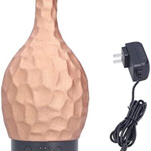 Wood Grain Aroma Jewel Oil Diffuser Humidifier 300ml Capacity Black
