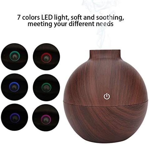 Wood Grain Aromatherapy Humidifier 130ml - Image 4